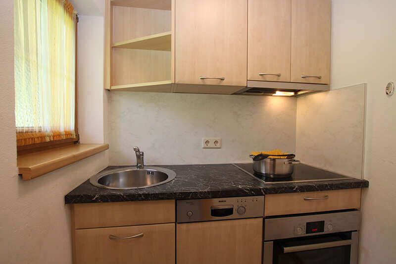 Appartement mit Küche im Haus Bergheim